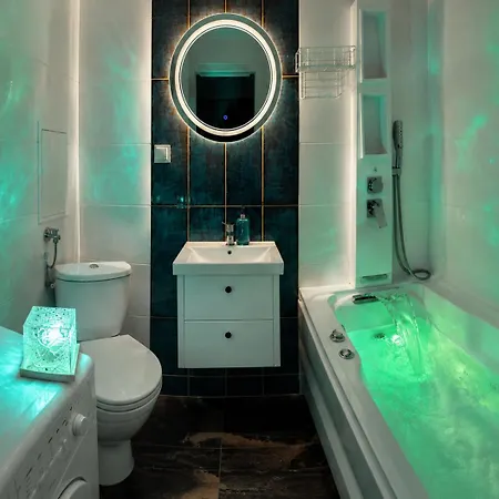 Appartement Junglespa Z Prywatnym Jacuzzi Centrum Samodzielne Zameldowanie I Bezplatny Parking *