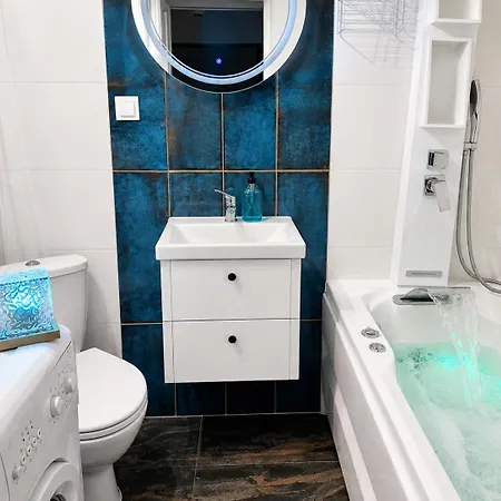 Appartement Junglespa Z Prywatnym Jacuzzi Centrum Samodzielne Zameldowanie I Bezplatny Parking